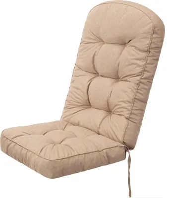 Obrázok produktu pre Vankúš na záhradný nábytok PillowPrim, na stoličku alebo ležadlo, balkón, vonkajší, podložka na ležadlo, vankúš, pohovka, protišmyková vrstva, béžová, 145 x 56 x 10 cm