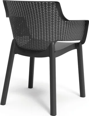 Produktbild von Gartenstuhl KETER Eva – graphitfarben