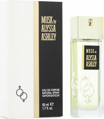 A product shot of a perfume bottle and its packaging.