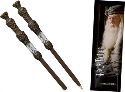 Obrázek produktu pro Dárkový set Harry Potter - Dumbledore Wand (pero, záložka)