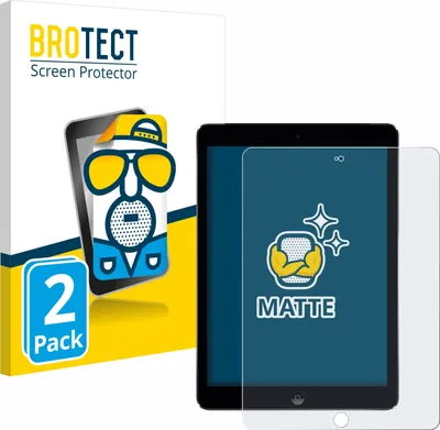 Produktbild von 2x BROTECT Schutzfolie für Apple iPad Air 2 2014 Displayschutz Displayschutzfolie Folie Matt Entspiegelungsfolie