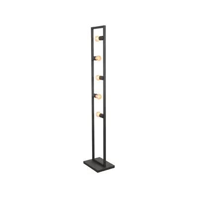 Produktbild von LABEL51 – Stehleuchte Quadrato 130 cm – Schwarz – Metall