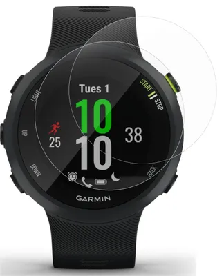 Immagine prodotto di Vetro temperato per Garmin Forerunner 55 / Forerunner 45 / Forerunner 45S [2 pezzi] protezione dello schermo in vetro temperato Phonillico®