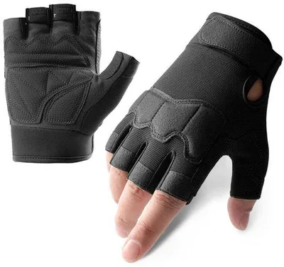 Obrázok produktu pre Taktické rukavice na outdoorové aktivity a šport, veľkosť L, čierne