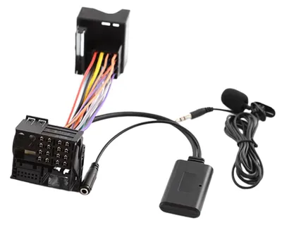 Bluetooth 5.0 Adapter USB zu AUX für Auto, Freisprechadapter mit Mikrofon