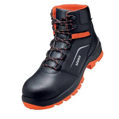 Produktbild von uvex 2 xenova® Stiefel S2 schwarz, rot Weite 11 Gr. 46