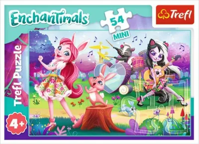 Produktbild von TREFL 54 el. mini Wesoły dzień Enchantimals 3