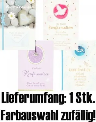 Produktbild von DEPESCHE Klappkarten zur Konfirmation 0 0 0