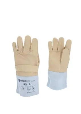 Produktbild von KS Tools 117.0141, Isolierende Handschuhe, Beige, Grau, Wasserdicht, 1 Stück(e), 2 Stück(e), Leder