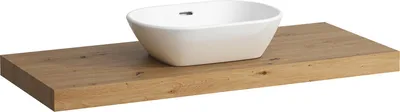 Produktbild von LAUFEN H4046711122671 WT-Platte LANI 495x1185x65 mit Aus mi