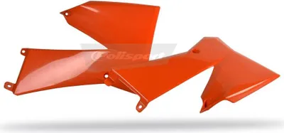 Produktbild von POLISPORT Kühlerspoiler seitlich Orange passend für KTM SX85