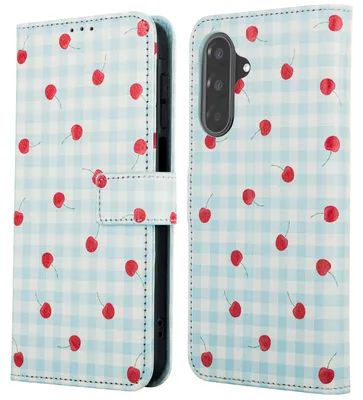 Obrázok produktu pre Knižnica imoshion Design pre Samsung Galaxy A56 – Cherry Check