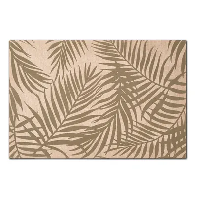 Produktbild von Zeller Platzset "Palme", Polyleinen, grün, 45 x 30 cm (1 Stück)