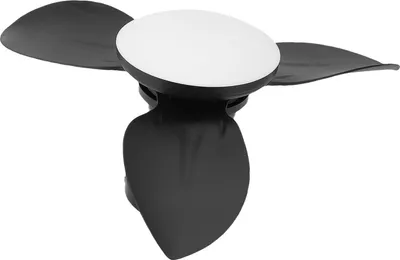 Imagen del producto de Ventilador de techo con luz, diseño de montaje empotrado, 63 cm (25 pulgadas), pequeño, con LED regulable, 6 velocidades, motor de corriente continua (DC) silencioso, ideal para patio, cocina o dormitorio, color