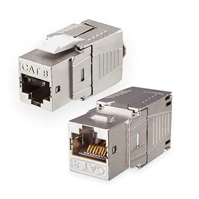 Obrázok produktu pre SET RJ45 Keystone, bez náradia, certifikovaný, CAT 8.1