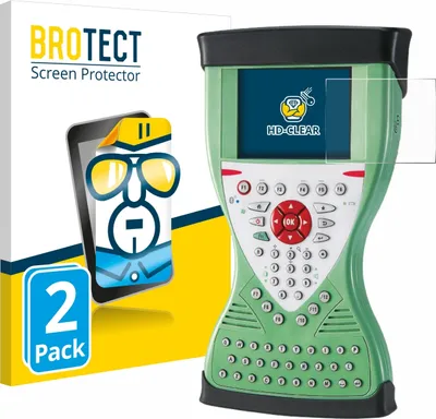 Produktbild von 2x Für Leica Viva Controller CS15 Schutzfolie BROTECT Displayschutz Display Schutz Folie Klar Transparent