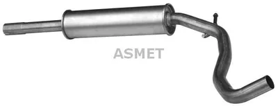 Produktbild von ASMET 19.025 Mittelschalldämpfer