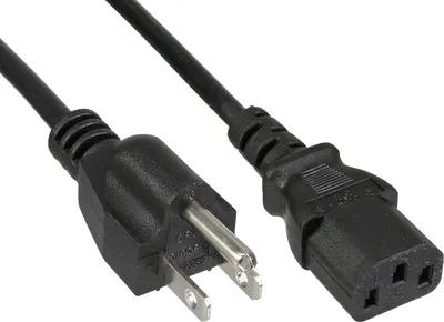 Obrázek produktu pro Síťový kabel InLine®, zástrčka USA na zástrčku C13, 3 m