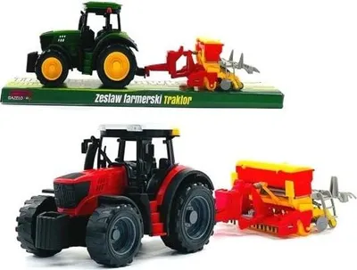 Obrázek produktu pro Traktor se zemědělskými stroji G205702 71518