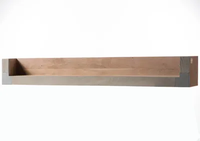 Image de MASSIVMOEBEL24 | Étagère murale Acacia AMSTERDAM #122 - Différentes tailles