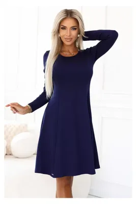 Produktbild von Kleid NUMOCO 567-2 DUNKELBLAU Größe: XL