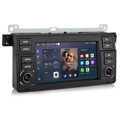 Immagine prodotto di 7''Andriod 15 Autoradio Carplay Andriod Auto Per BMW E46 Serie 3 318 320 325 M3 GPS Navi WIFI Bluetooth FM RDS SWC DSP 2Din 4Core 2+64GB