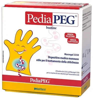 Immagine prodotto di Pediapeg 20 Bustine Senza Glutine E Lattosio