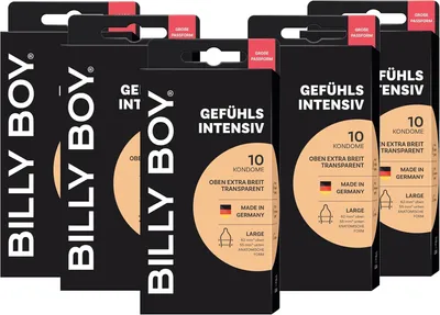 Produktbild von BILLY BOY VIEL GEFÜHLSINTENSIV 10ER (5er Pack)