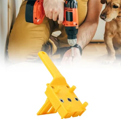 Obrázek produktu pro Vrtací lokátor,Vrtací polohovadlo,Vrtání rovných otvorů,Ruční vrtací lokátor,Nástroje na zpracování dřeva