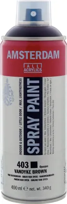 Produktbild von Amsterdam Sprühfarbe Spraydose hochpigmentiert 400 ml Vandyckbraun 403