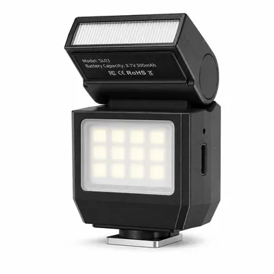 Image de Mini-flash pour appareil photo – LITEFLASH, Image générée par une IA