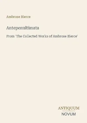 Produktbild von Antepenultimata