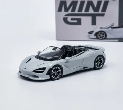 Image de McLaren 750S Spider gris clair - Mini GT 1:64
