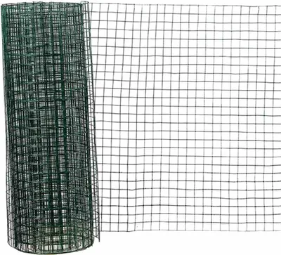 Produktbild von SIENA GARDEN Drahtgitter PVC grün 19,0 x 1,10 x 1000 mm, 5 m