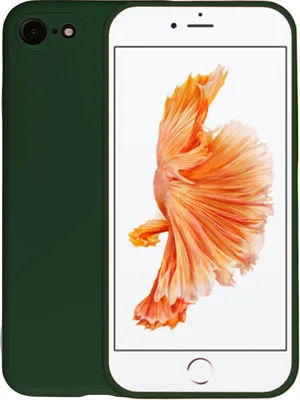 Produktbild von Handyhülle für iPhone 6/6s  Plus Silikonhülle - Backcover Siliconen Case - Dunkelgrün