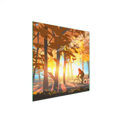 Produktbild von Glasschutzplatte Für Herd 50X52 Las