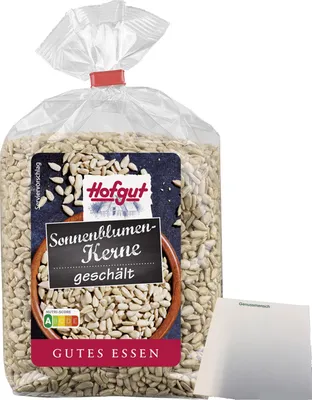 Produktbild von Hofgut Sonnenblumenkerne (500g Beutel) + usy Block