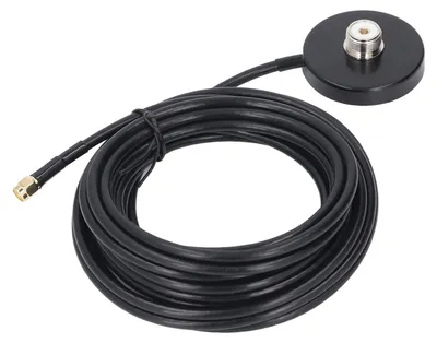 Magnetische Antennenbasis, 5m RG58 Kabel, SMA auf PL 259, für Autoradio