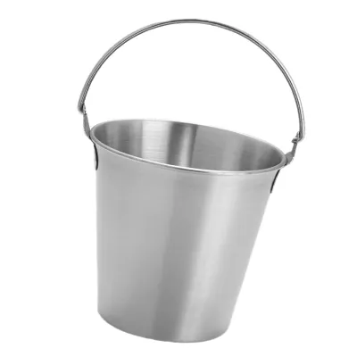 Image de Mini seau à glace en inox,Seau à frites en inox,Petit seau en inox,Seau à boissons,Mini seau en inox,Seau à vin