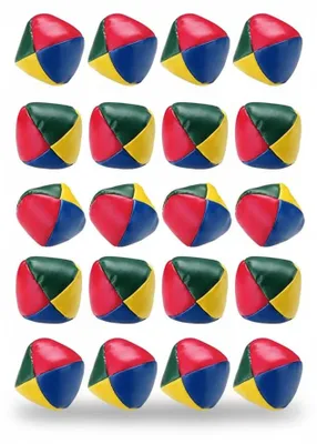 Immagine prodotto di InAndOutdoorMatch - Palle per giocoleria - Morbide - Colorate, Immagine generata dall'IA