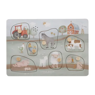 Image de Little Dutch Little Dutch - Puzzle sonore- Petite ferme