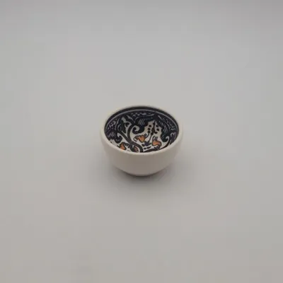 Immagine prodotto di Ciotola nera marocchina - P 8 cm
