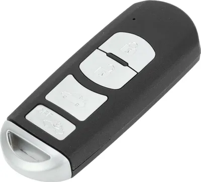 Produktbild von 4 Tasten Schlüsselgehäuse Gehäuse Keyless Entry Fernschlüssel Ersatzgehäuse für Mazda 3 2009-2012