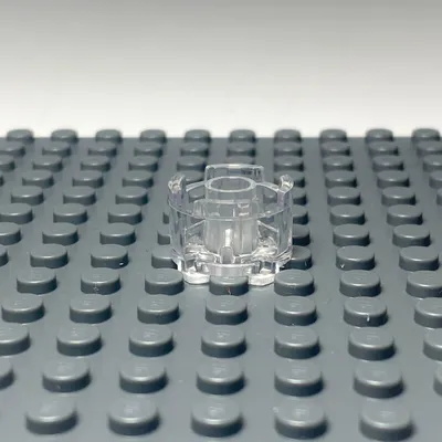 Immagine prodotto di Mattoncini LEGO® 2x2 con foro Trasparente - 3941 NUOVO! Quantità 25x
