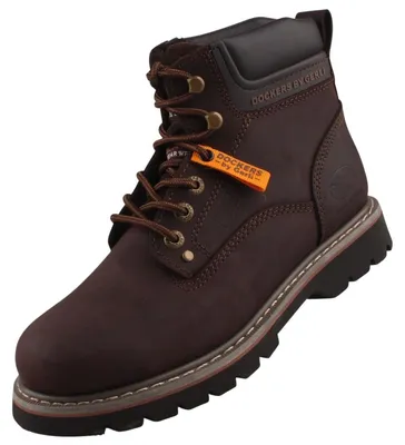 Image de Dockers by Gerli Herren Stiefel 23DA004 Schwarz, Braun, Golden Tan