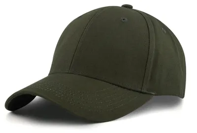 Produktbild von Baseball Cap Herren Damen Verstellbar Baumwolle Armeegrün S-M