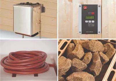 Produktbild von FinnTherm Technikpaket für Saunahaus Alma & Lycka
