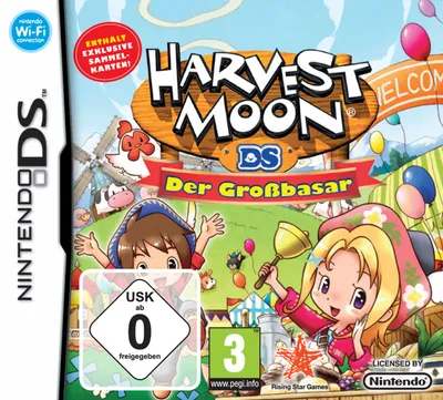 Produktbild von Harvest Moon DS - Der Großbasar