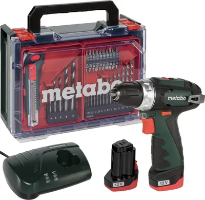 Produktbild von Metabo PowerMaxx BS Basic Set Akku-Bohrschrauber