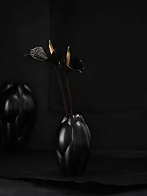 Produktbild von Rosenthal Core Schwarz matt Vase 16 cm